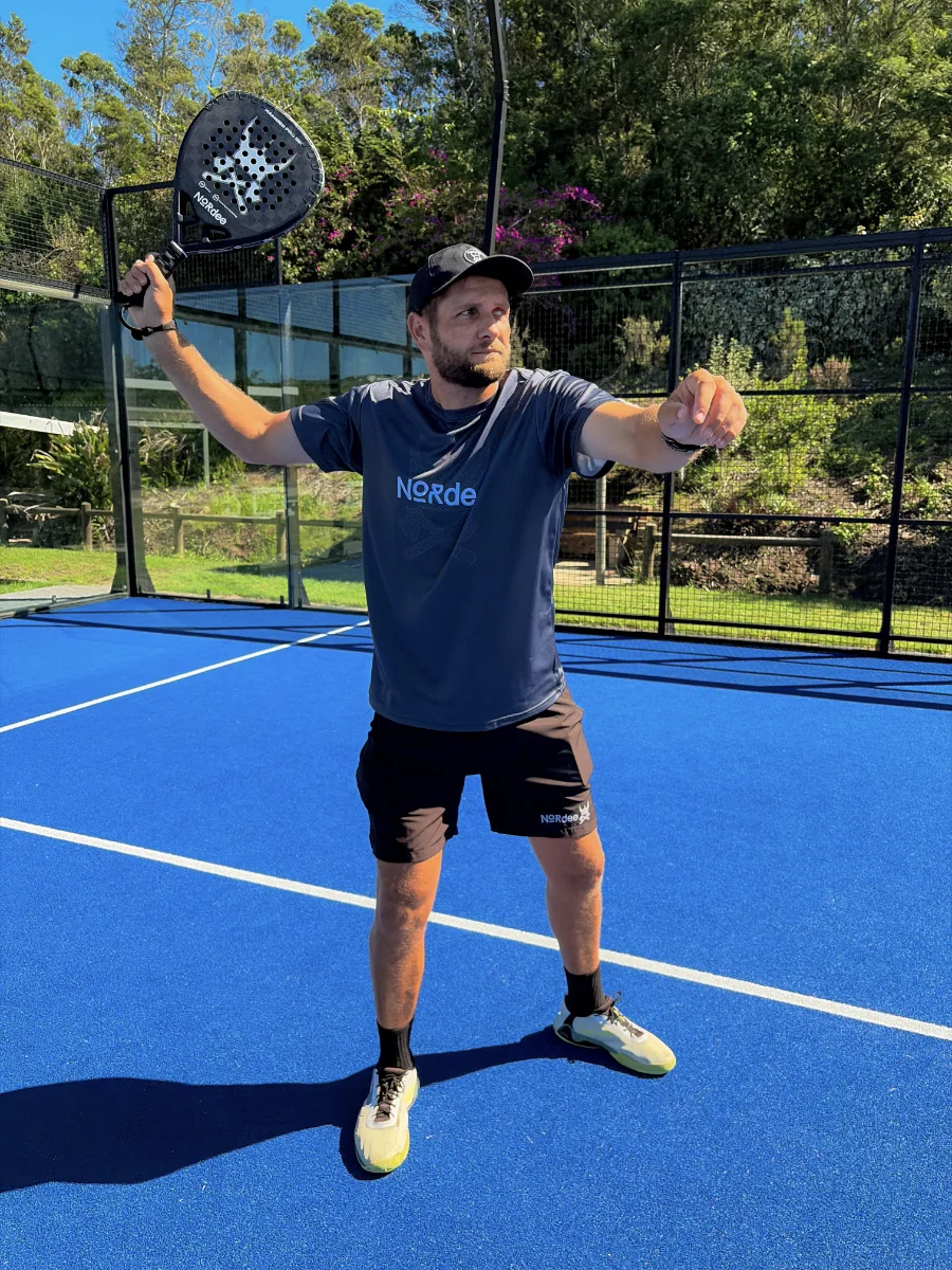 Christian Coetzee, padel coach at Plett Padel